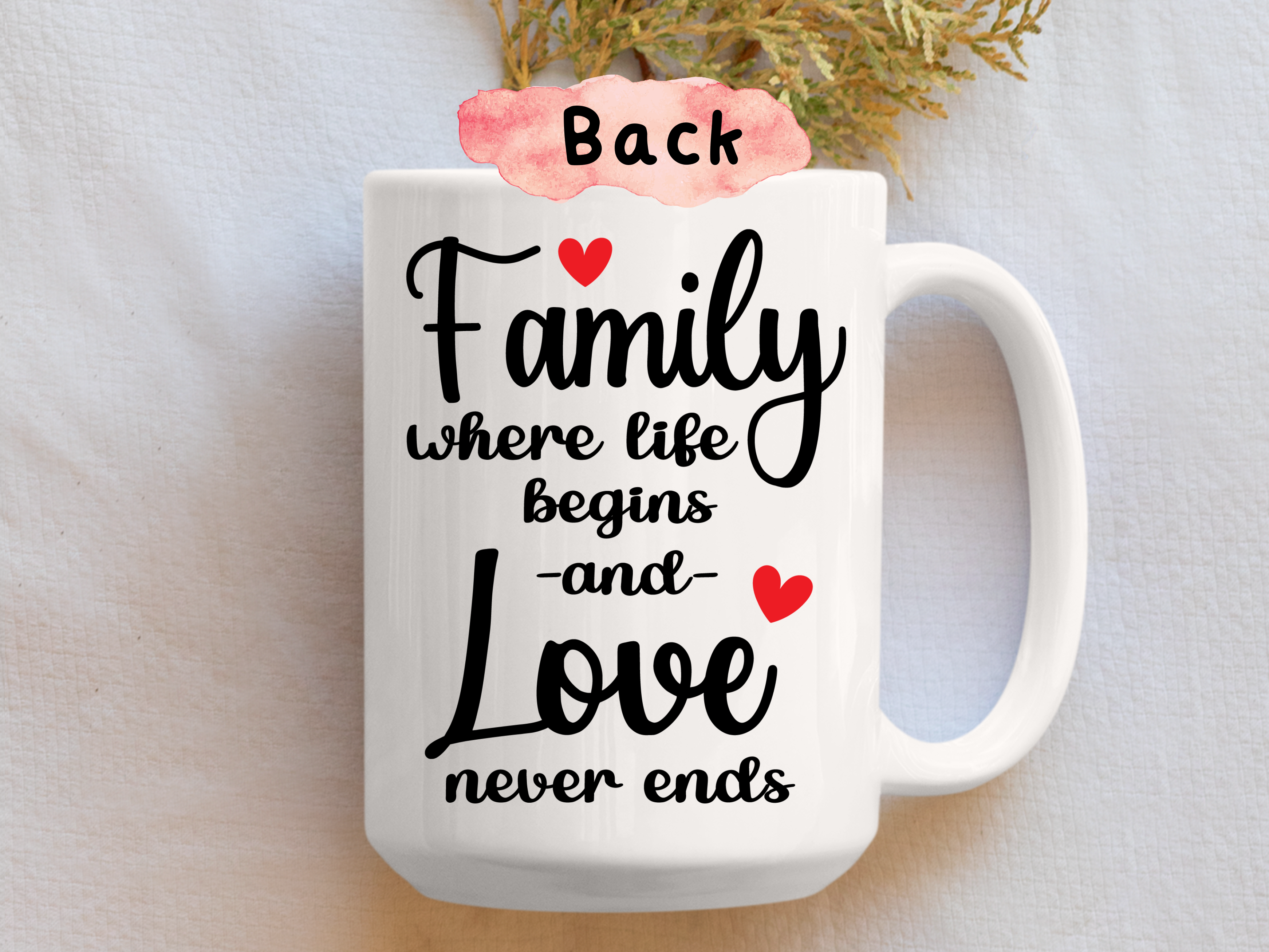 Christmas Family Mug, Sibling Coffee Mug, Gift For Brothers and Sisters, Custom Parents Gift, Christmas Friendship Gift, Personalized Family, (#FCM04)