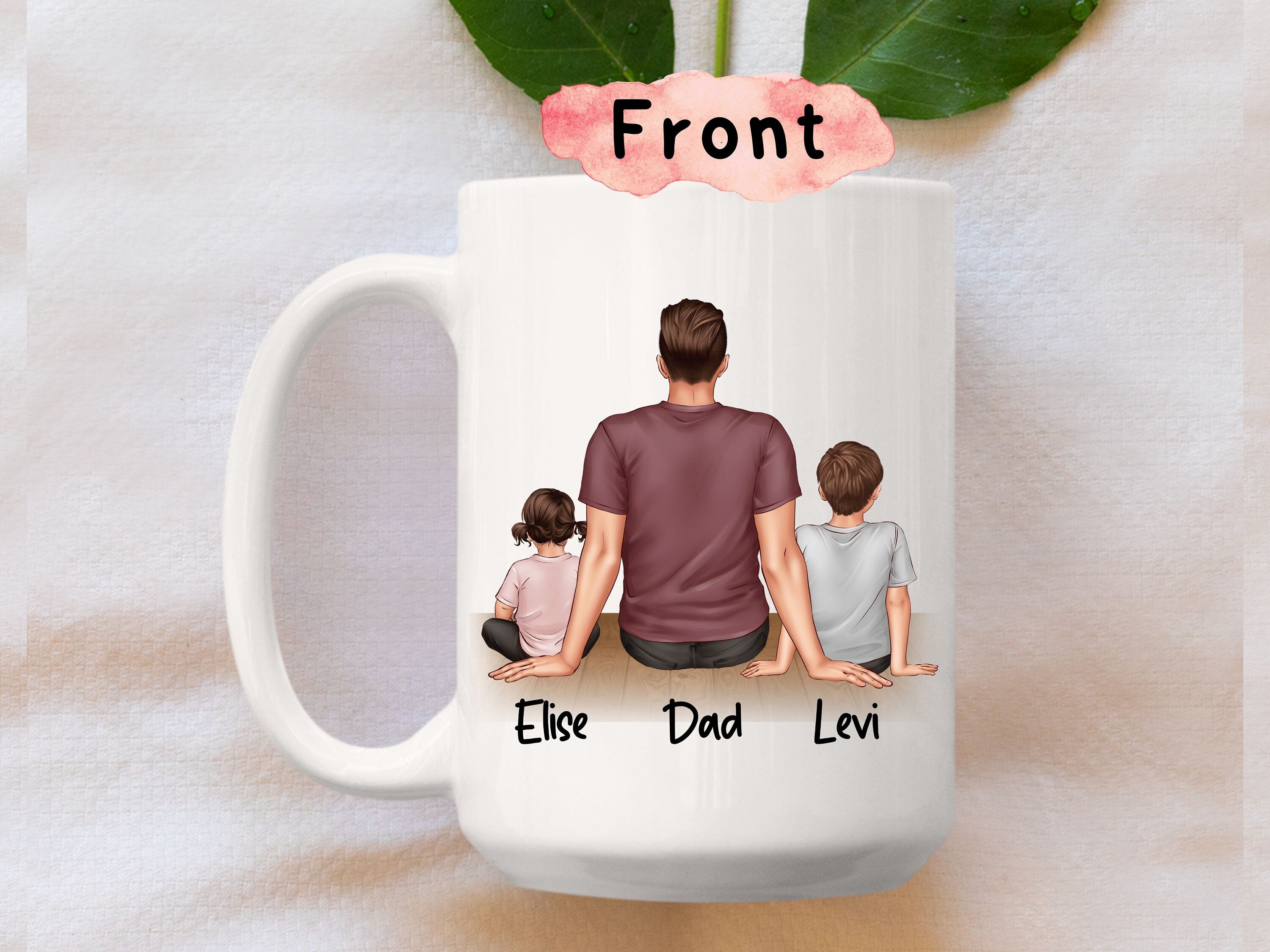 Best Dad Ever Mug, Personalized Father Mug, Custom Father Gift, Best Daddy Ever, Funny Father Gift, Gift For Dad, Father'S Day Gift From Son