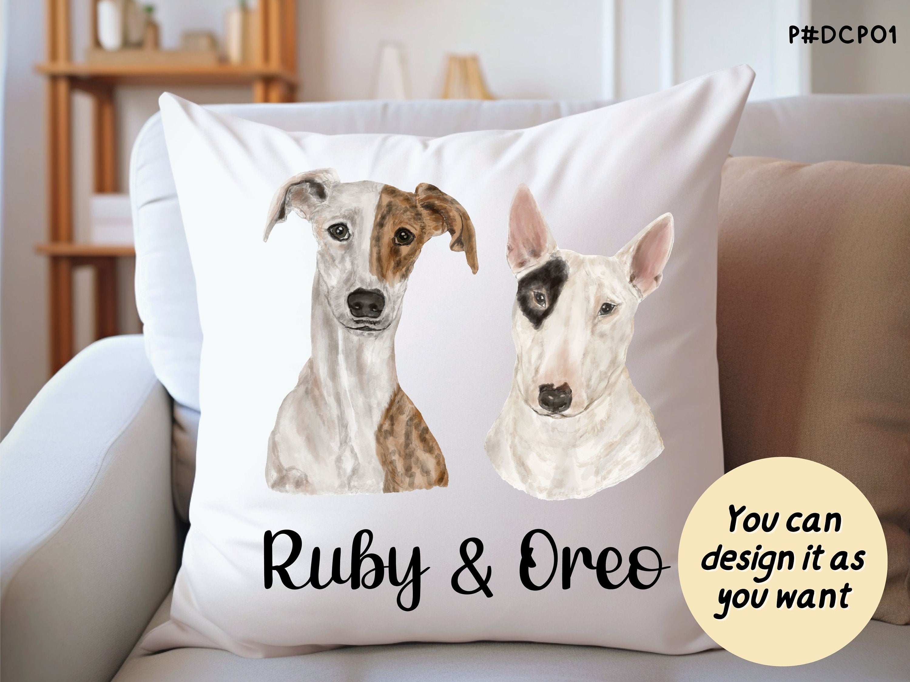 Custom Dog Pillow | Personalized Dog Mom Pillow | Dog Lovers Pillow | Dog Mom Gift | Christmas Gift | Pet Lovers Gift | Mothers Day Gift